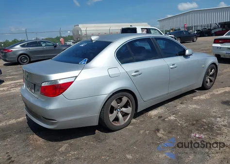 2004 BMW 530I из США, поврежденный, VIN WBANA73504B806835